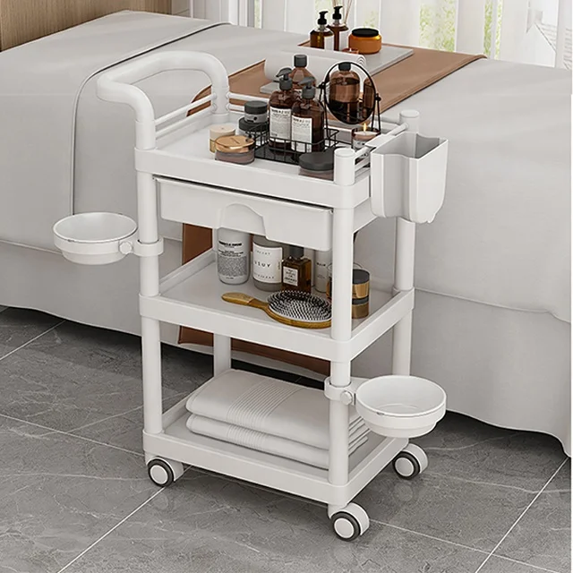 Beauty Salon Furniture Cosmetic Aesthetic Trolley Beauty Assistant Cart