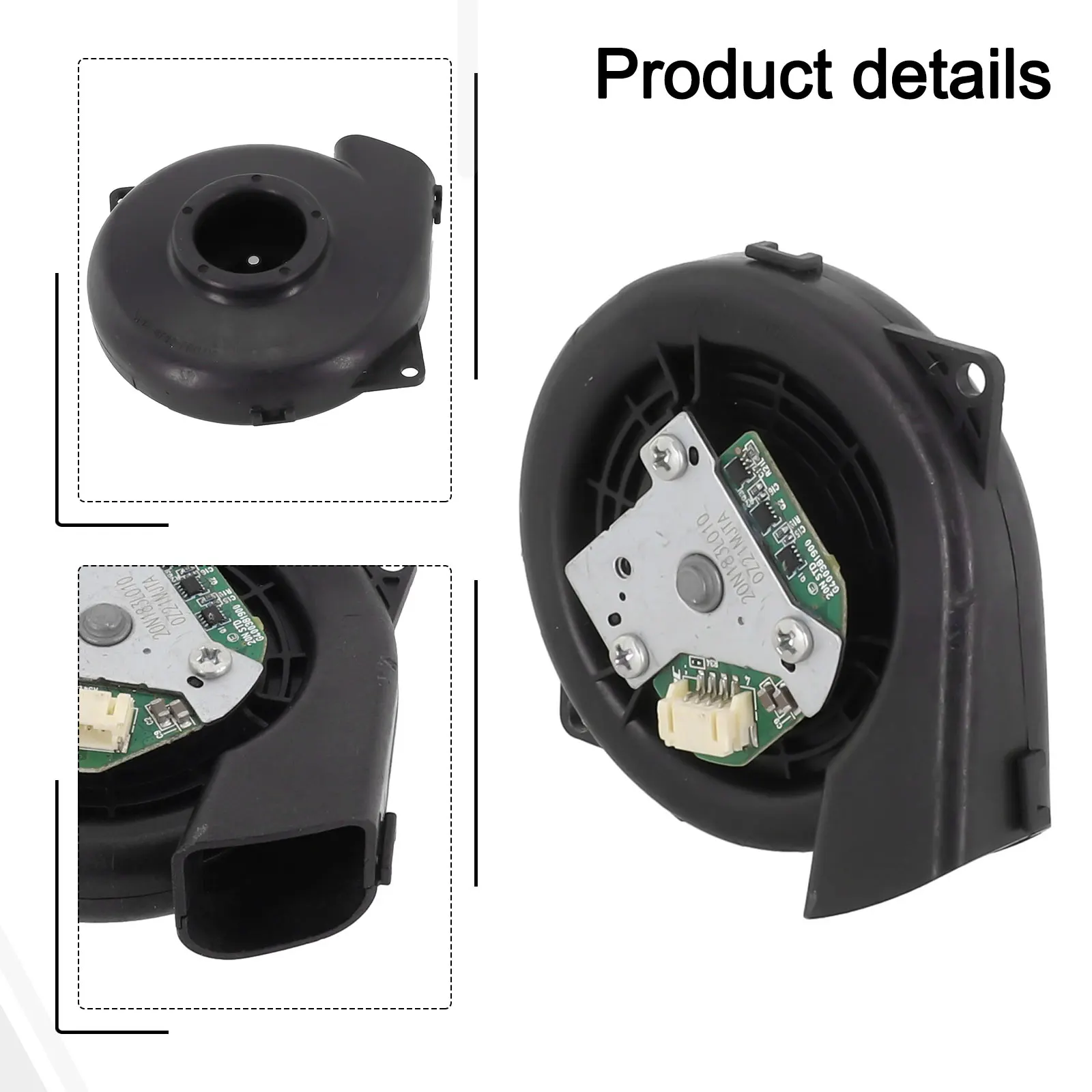 Lüftermodul-Motor-Ersatz für CECOTEC für CONGA 3090, Ersatzteile für Roboter-Staubsauger, die gleichmäßige Reinigungsergebnisse unterstützen