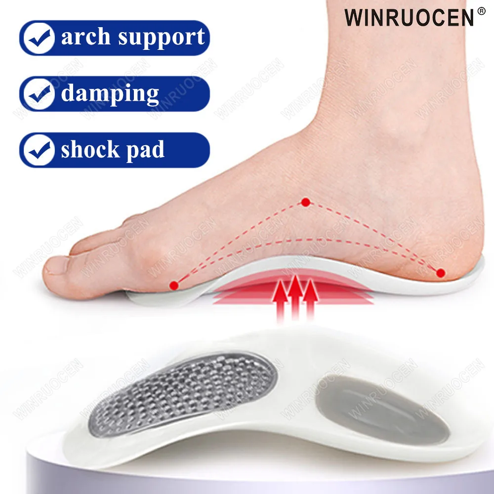 

1Set Orthopedic Half Insoles For Shoes Removable Foot Massager Shoe Pad Relieve Foot Arch Pain Foot Care Shoe Accessories