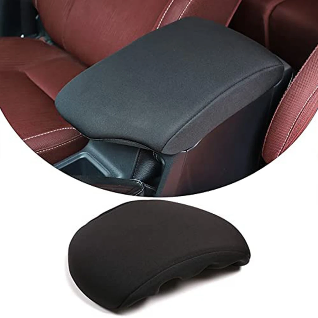 Center Console Cover For Toyota Hilux 2015 2016 2017 2018 2019 2020 2021 Armrest Cushion Protector Cover Accessories