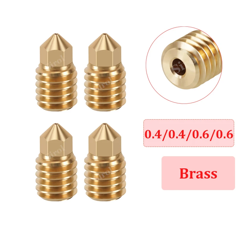 Upgrade V2 Hotend-Kit für Bambu Lab P1P X1 P1S X1C: Hotend-Thermistor, Bimetall-Hals, Bambulab-Düse aus gehärtetem Stahl, Druckkopf