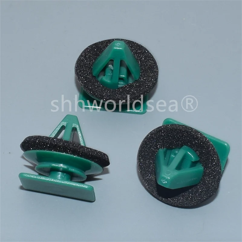 100 шт., коромысло зажим для крыла для Mazda D10E-51-SJ3 D10E51SJ3, фотоавтомобильные зажимы