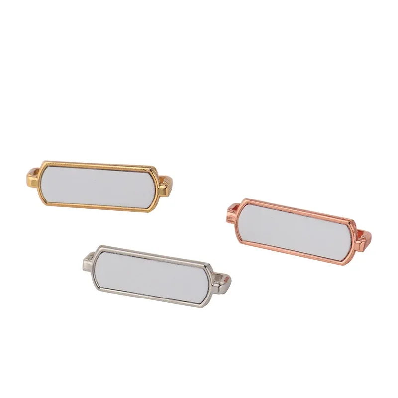 100 шт./лот сублимационные пустые металлические спортивные ремешки для часов с пряжками для подарков на заказ