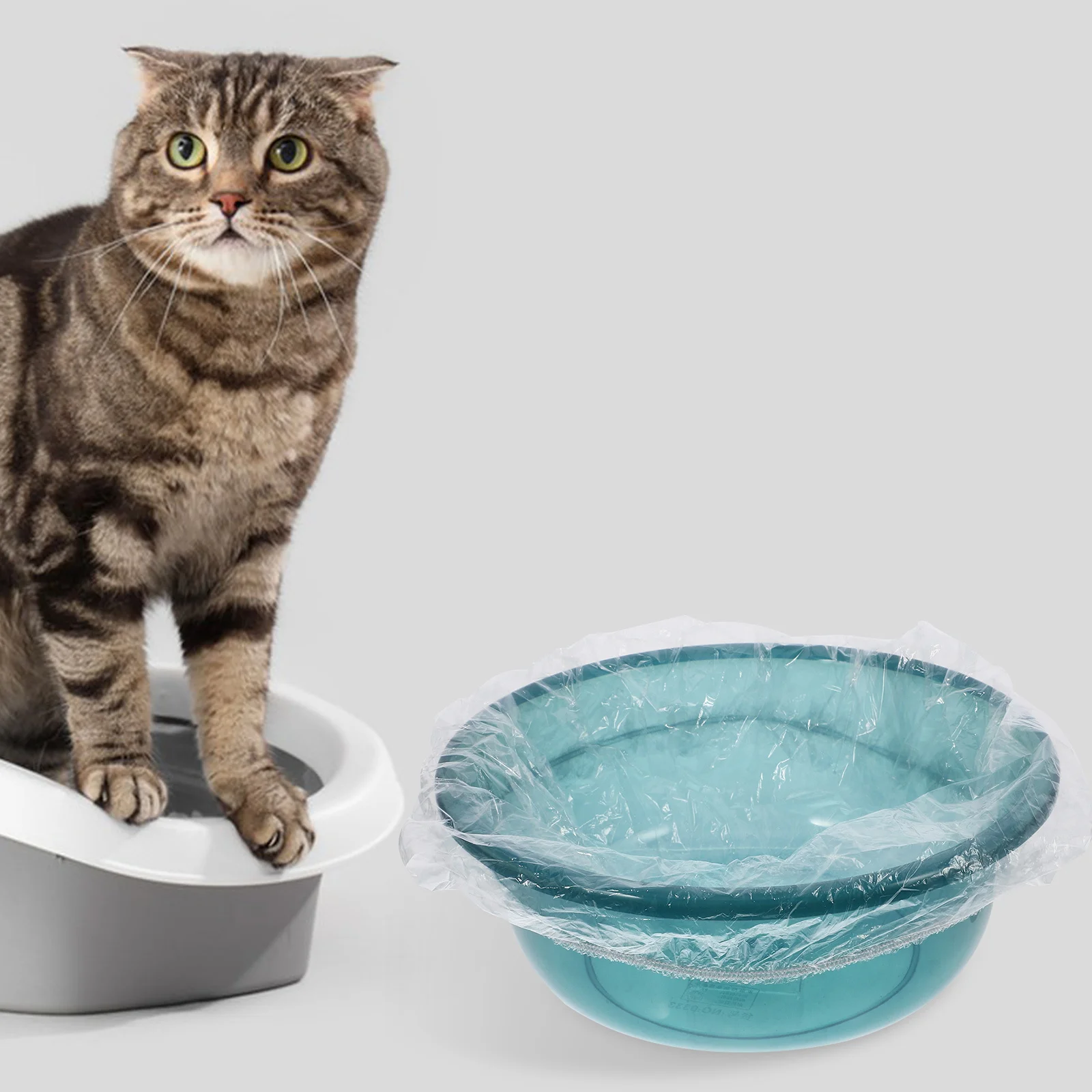 

50Pcs Cat Litter Box Liners Disposable Rabbit Cage Liners Small Animals Cage Pads Bunny Accessories Indoor Rabbit Supplies