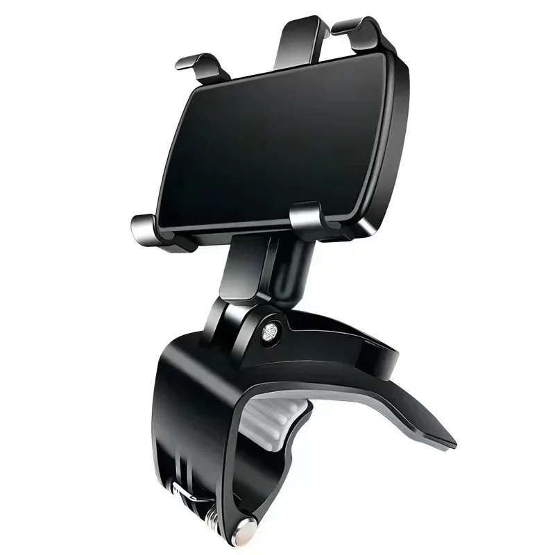 1Pc 360° Rotation Car Dashboard Phone Mount Clip Holder for GPS Mobile Stand Interior Accessory