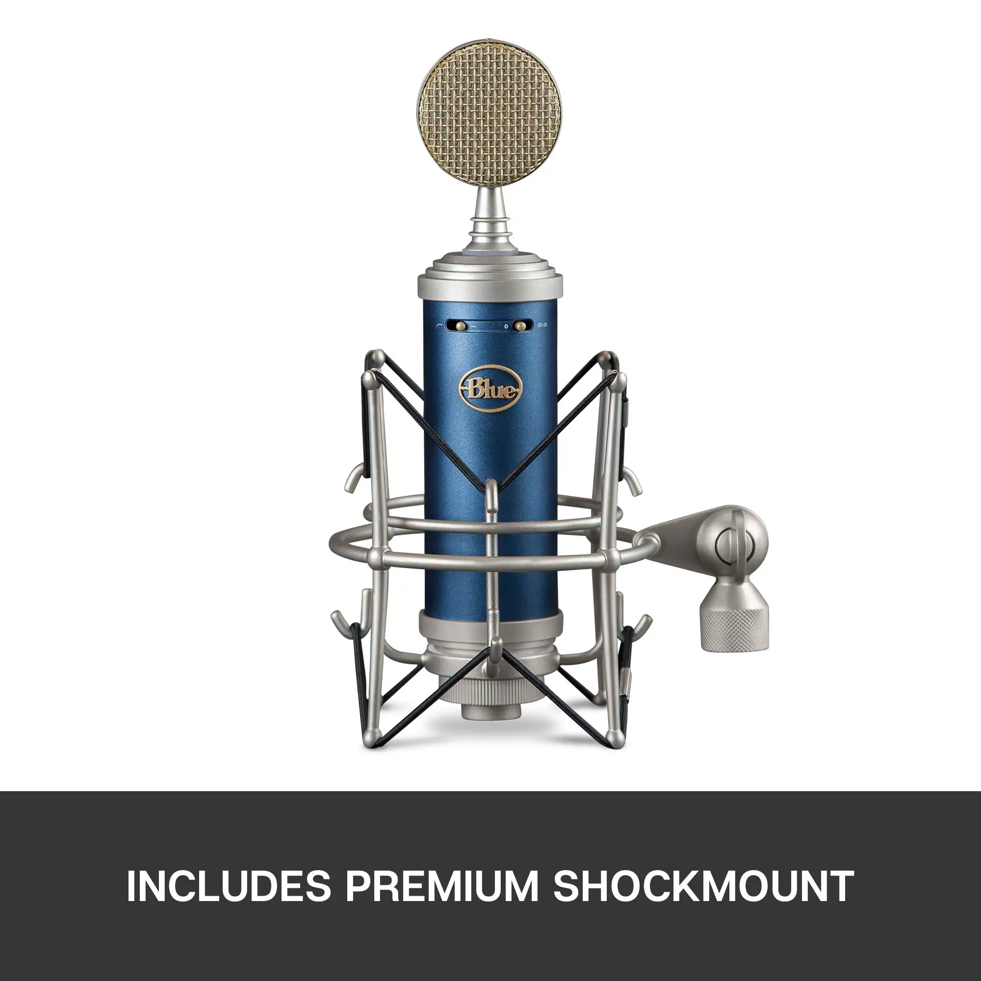 Blue Bluebird SL Cardioid Condenser Microphone for Pro Recording, Streaming, Podcasting, Gaming, Mic with Large Diaphragm