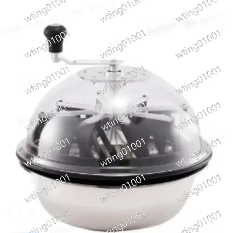 16 Inch Hydroponic Leaf Bowl Trimmer Twisted Spin Cut Plant Bud Grass Manual Rotary Trimming Machine for Hydroponics