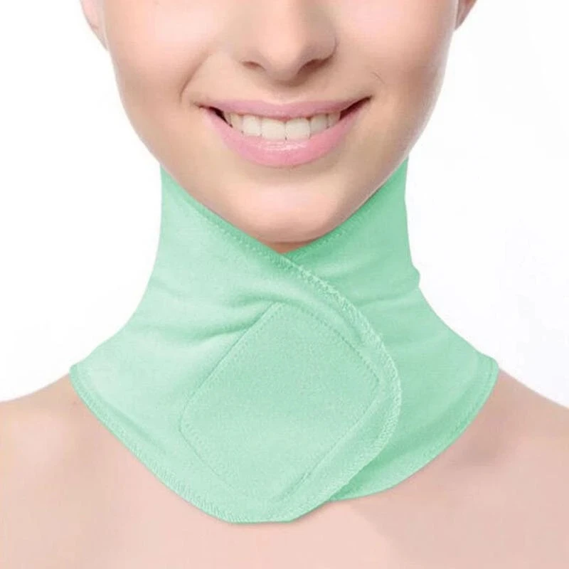 1pcs Silicone Neck Pad Neck Tape Tighten Gel Spa Neck Mask Moisturizing Nourishing Neck Lift Anti Wrinkle Skin Care Color Random