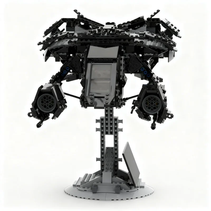 New 1029Pcs Hot Famous Bat Hero Movie Series Moc Knight Batwing Model Building Blocks Diy Creative Ideas Toys Birthday Gifts view 3