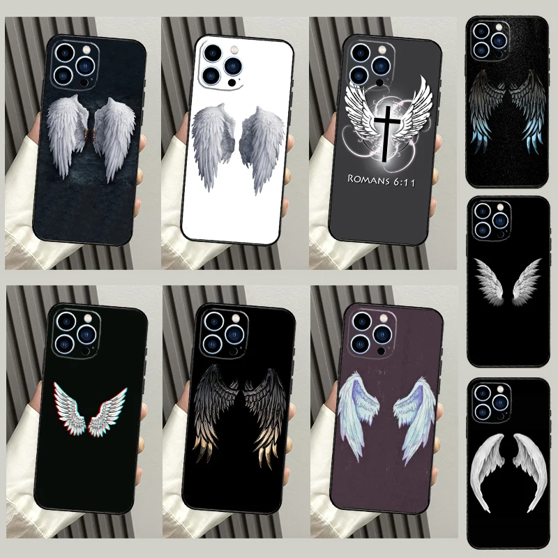 Alas de Ángel para Huawei Nova Y91 Y90 Y60 Y61 Y70 Y72 Y73 3i 7i 8i 11i 12i 9 10 SE P20 P30 P40 Lite