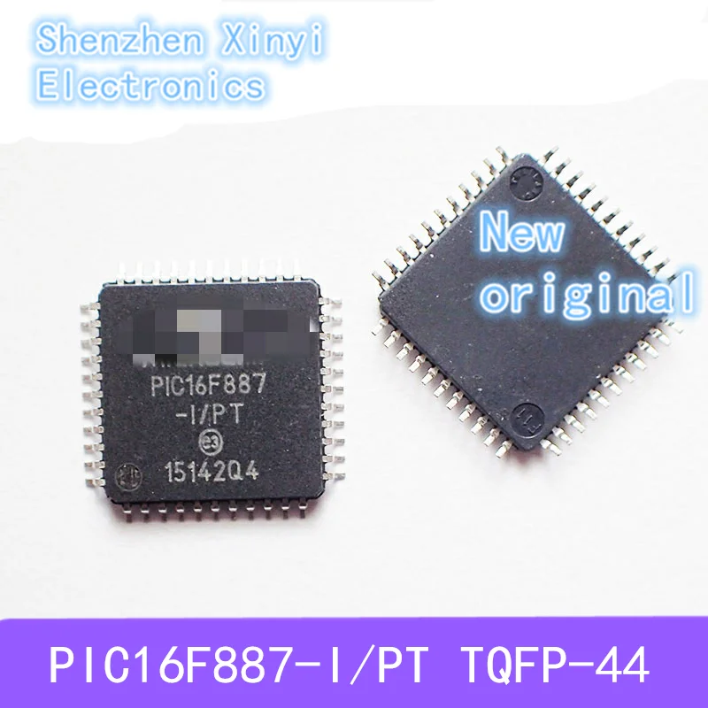 

Brand new and original 16F887-I/PT PIC16F887-I/PT PIC16F887 16F887 QFP IC MCU 8BIT 14KB FLASH TQFP-44