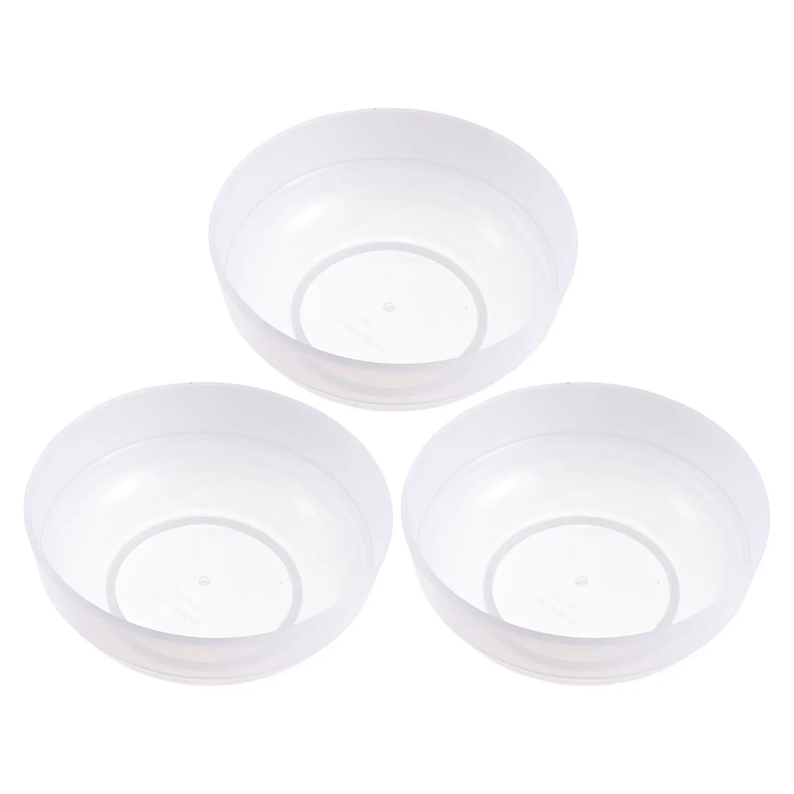 

3PCS Plastic Bowls Kitchenware Food Grade Easy Clean Soup Noodle Container Ideal Home Restaurant Portable Instant Fruits