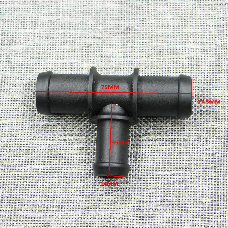 Aplly to  Bora  Golf 4 MK4  Jetta  tiguan  Water pipe joint  Two way and three-way water pipe head