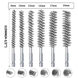 8-19mm Reinigungs bohr bürste Edelstahl draht bürste elektrische Bohrmaschine Reinigungs bürste multifunktion ales Polier werkzeug 1 stücke