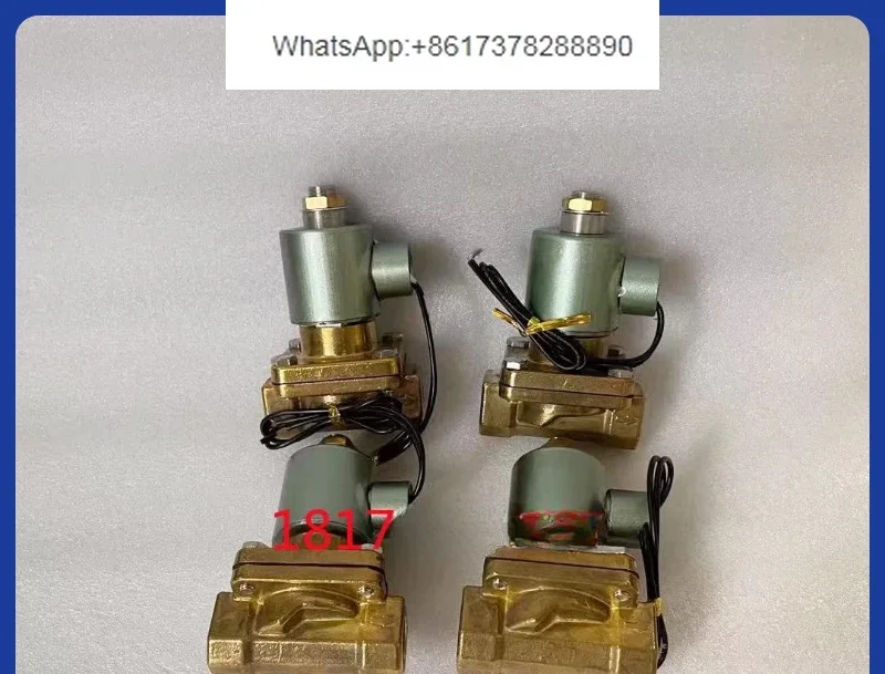 Fusheng air compressor bleed solenoid valve 2104090172 screw air compressor two-phase open bleed valve solenoid valve