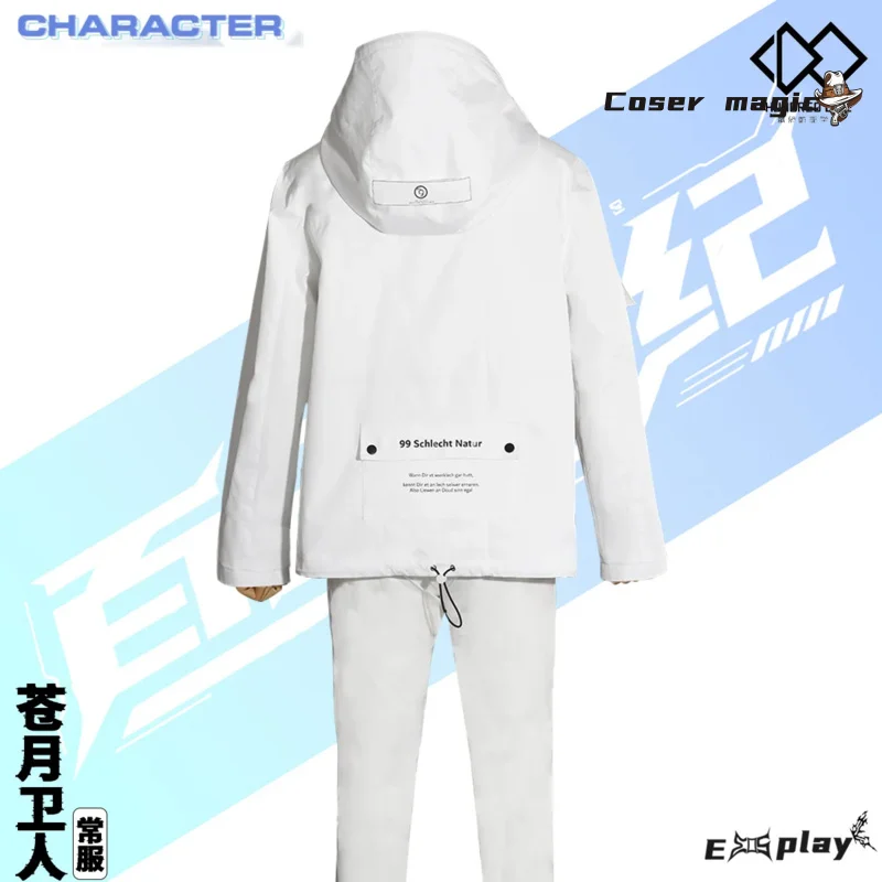 Kostium Cosplay Game HUNDRED LINE Aotsuki Eito Uniform na Halloween dla Kobiet i Mężczyzn Rekwizyty Karnawałowe
