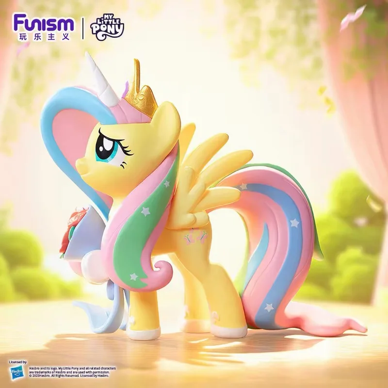 Funism My Little Pony Offizielle Fluttershy Blind Box PVC Sammelfigur Desktop-Ornament Deko Feiertagsgeschenke