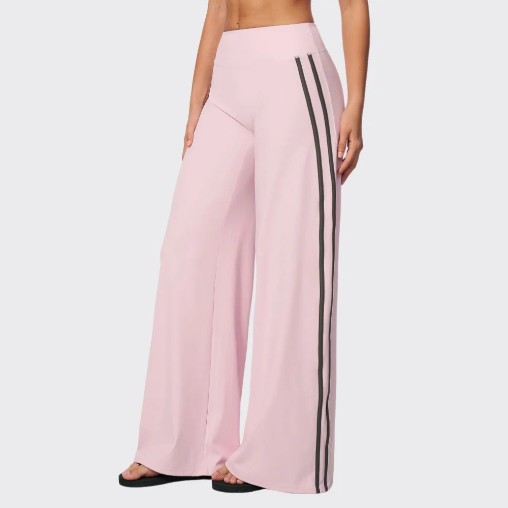 Women Fold Over Waist Yoga Pants Gym Leggings Sports Clothing Women's Breathable Fitness Flared Pant Workout Trousers Outdoor