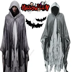 1/2/3PCS Halloween Cape Cape Cos Dead Witch Zombie Costume Skull Cape Props Horror Dress Up Cape Halloween Horror Costume Props