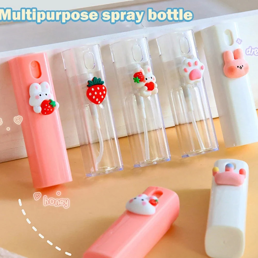 10ml かわいい空のスプレー・ボトル 詰め替え式のプラスチック香水噴霧器 多機能の携帯用口頭スプレー容器 ローション噴霧器