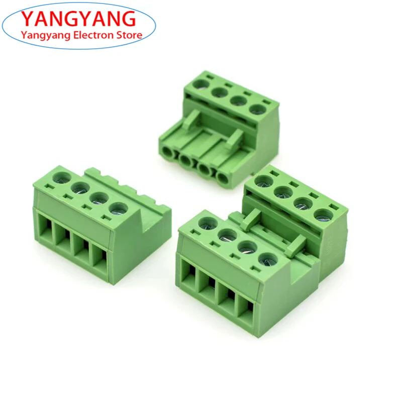 (1 Picecs)New 2EDGRK-5.08mm Pluggable Terminal 2EDGK+RK-5.08 2P 3P 4P 5P 6P 7P 8P 9P 10-24P PinButt Air Pair Plug-in Connector