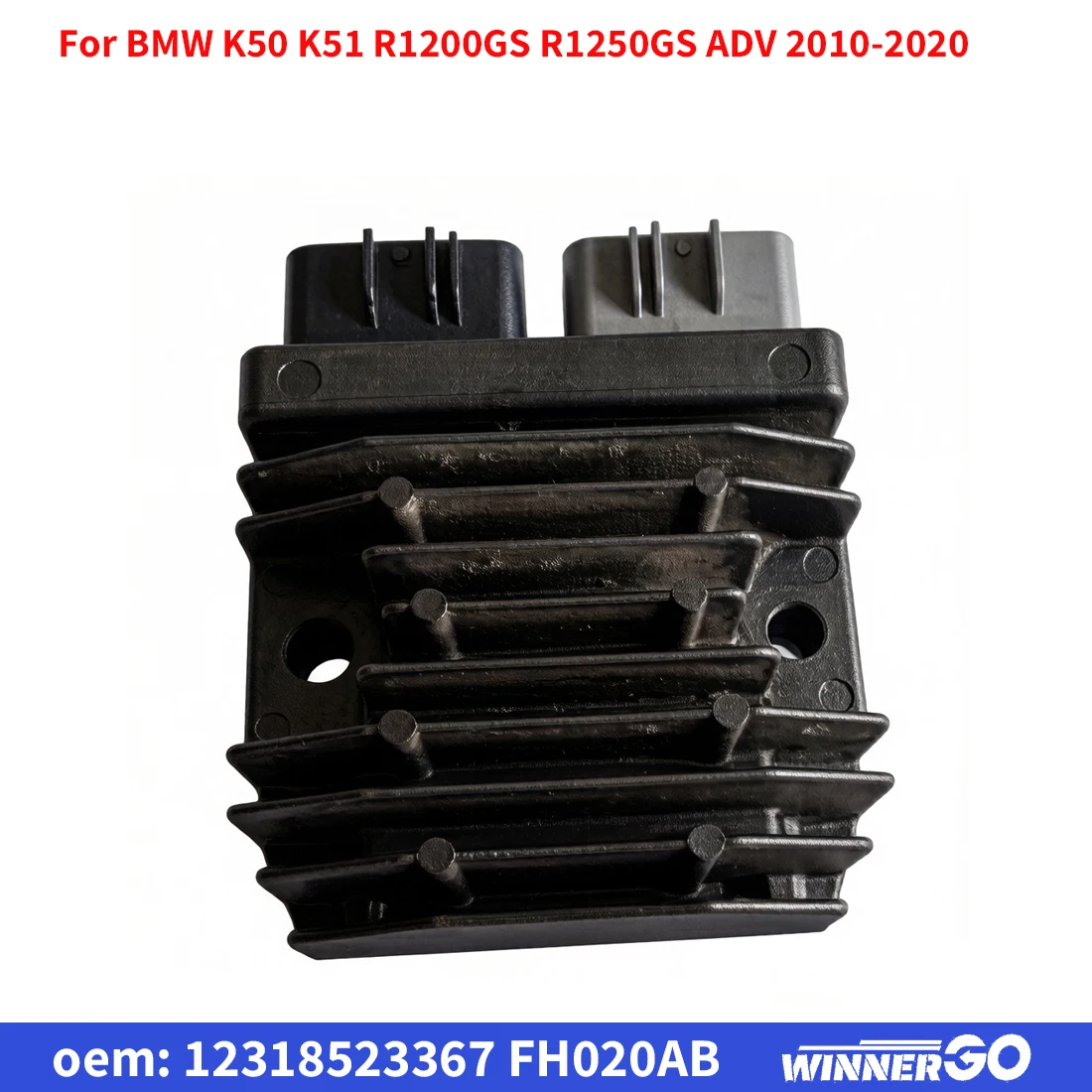 Rectifier Voltage Regulator 12318523367 FOR BMW K50 K51 R1200GS R1250GS ADV R1250R Adventure 2010-2020  FH020AB