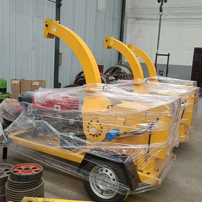 Continuous Efficient Operation of Wood Crusher Tree Branch Crusher Wooden Chipper