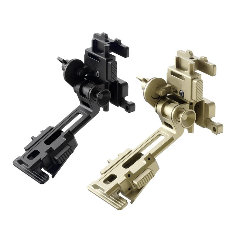1PCS Lightweight NVG Mount Helmet Mounting Bridge Aluminum Alloy Action Camera Bracket Goggles Glasses Holder for RC Model Part