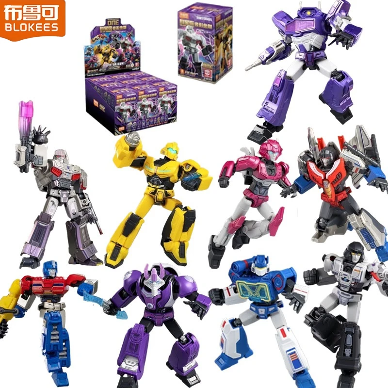 

Новый BLOKEES Transformers Star Edition 7-й круглый Мегатрон Шмель аниме ручная сборка строительный блок модель игрушка в подарок