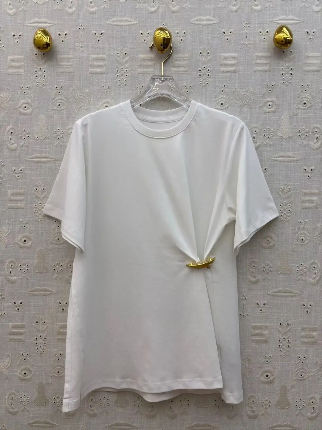 2026 Summer Round Neck Letter T-shirt