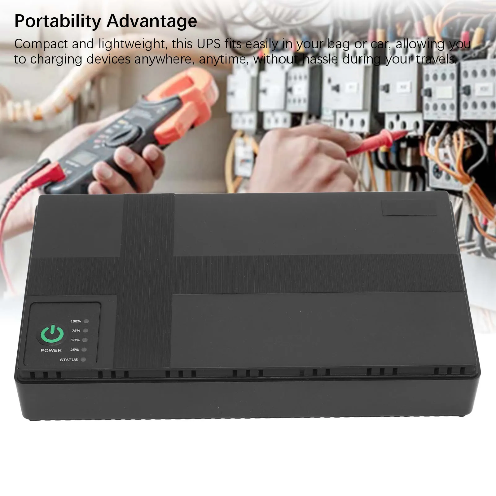 بطارية احتياطية UPS بطارية احتياطية UPS UPS بطارية احتياطية 20000mah مصدر طاقة غير منقطع لمشغلات كاميرا جهاز التوجيه MP3 MP4