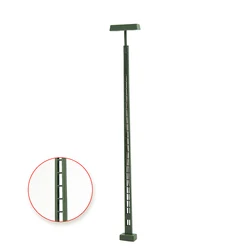 Evemodel LQS54HO 3pcs Model Railway Lattice Mast HO Scale 1:87 Lamp Track Light Two-LEDs 12cm Bright White