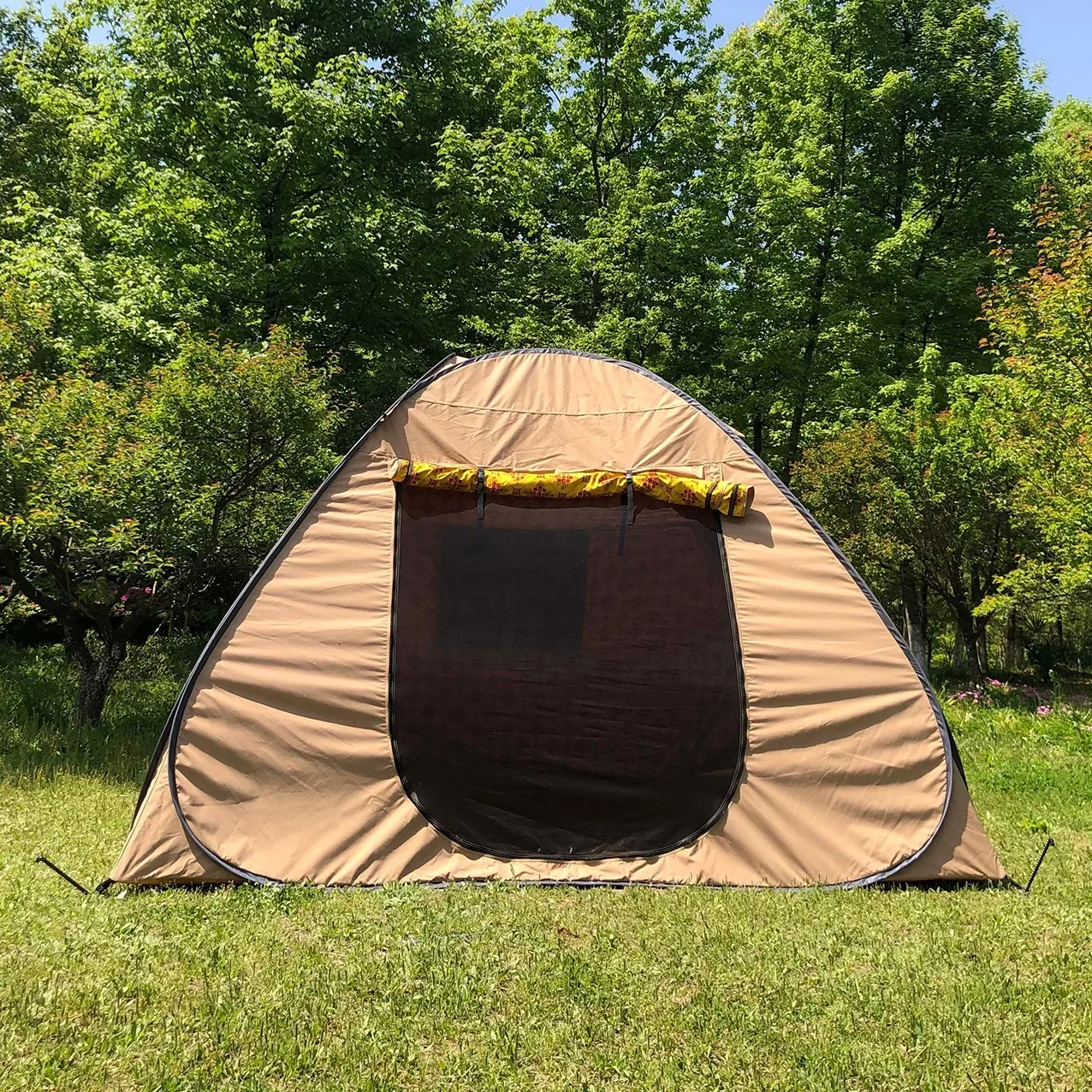 Tenda automática do deserto para uso ao ar livre, Tecido Oxford durável, Tenda Pop Up Portátil, Tenda de acampamento personalizada