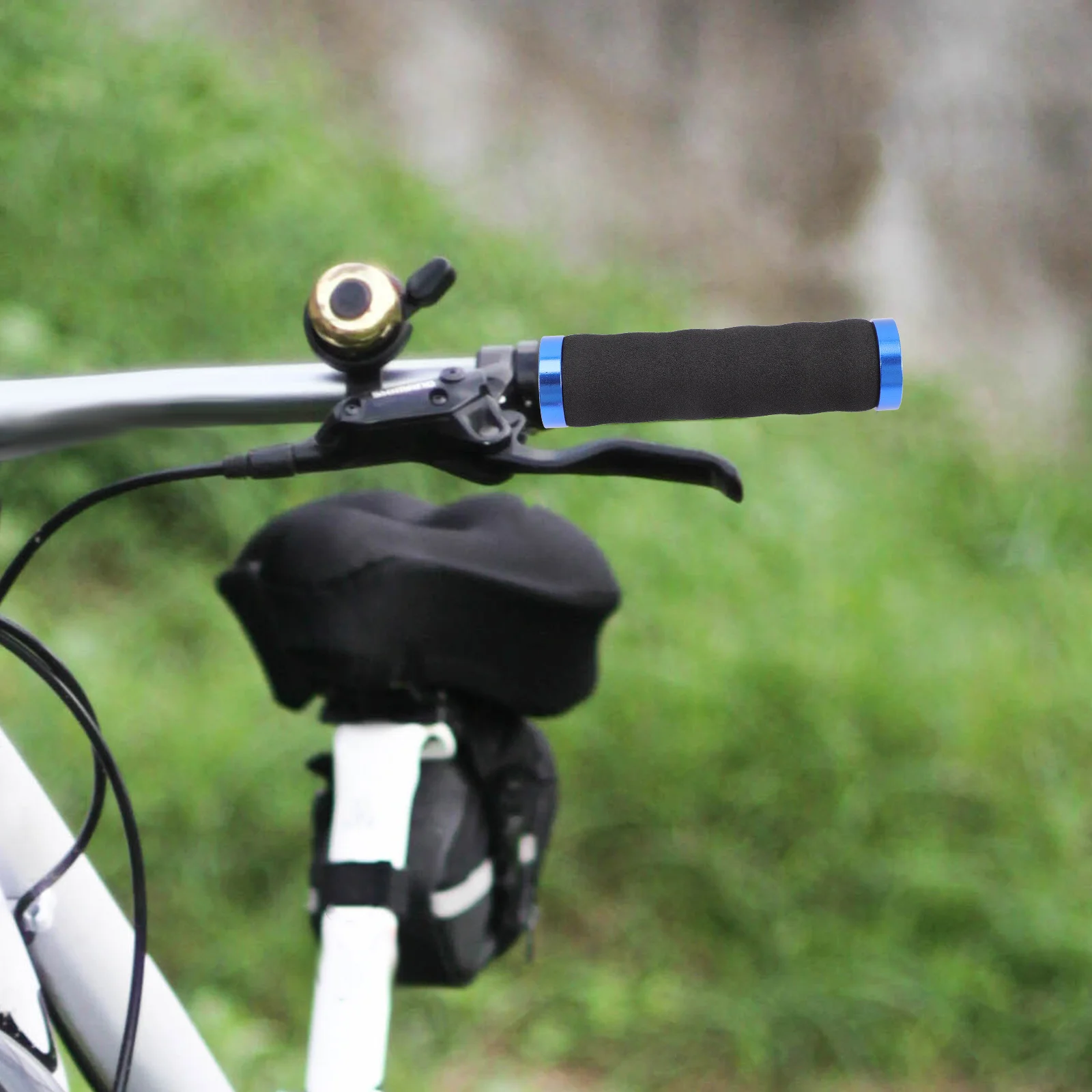 

1Pair Anti-Skid Handlebar Grips High Quality Bike Handle Protectors Comfortable Shock Absorbing for Mountain Road Bicycle