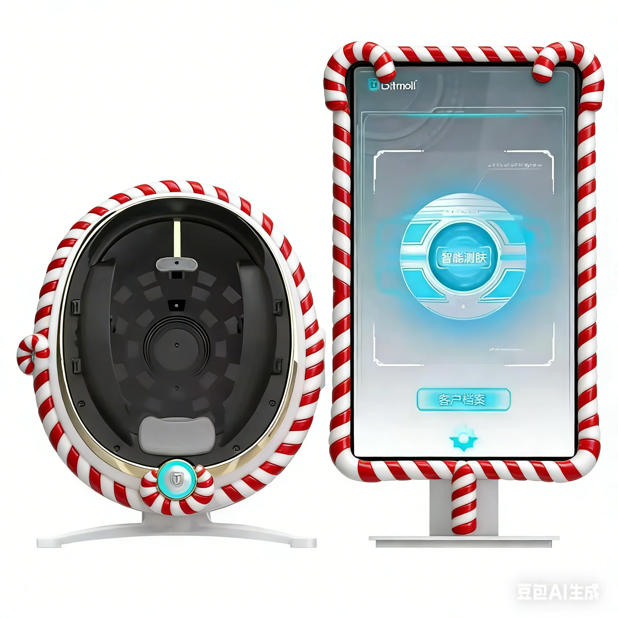 

3D Skin Scanner Care Facial Analyzer Monitor Machine Magic Mirror Testing Detector Face Camera Test Analysis Beauty Machine