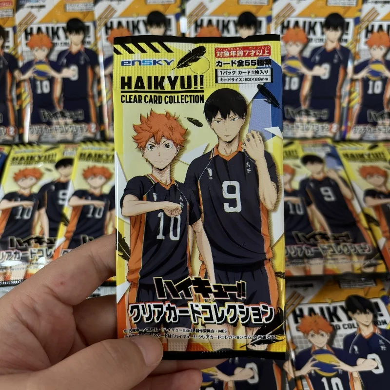 Anime Haikyuu!! Figurka Fiszka Hinata Shoyo Kageyama Tobio Boxuto Kotaro Karty Fotograficzne Tarot Fotokarta Dla fanów Kolekcja Prezent