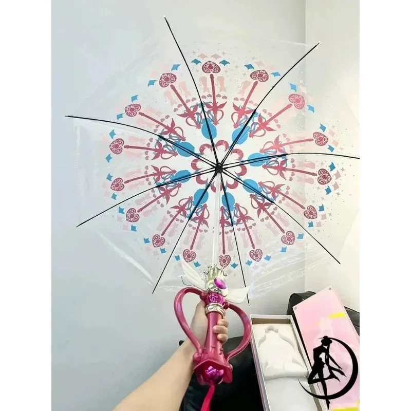 Pretty Girl Warrior Umbrella Cardcaptor Sakura Fairy Magic Wand Balala Transformation Stick Sunny Umbrella