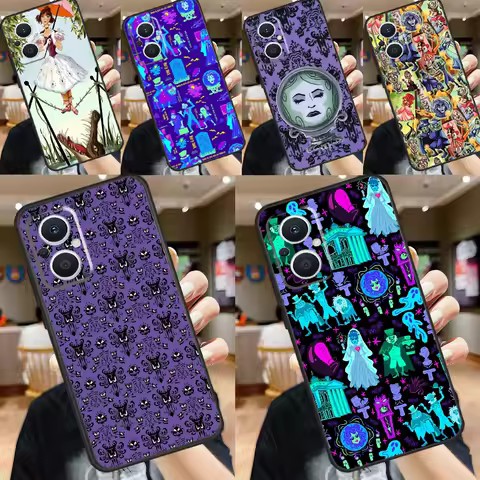 Haunted Mansion Case For OPPO Reno 11 10 Pro 11F 8T 4Z 5Z 5 6 8 7 Lite OPPO Find X5 X6 Pro X2 X3 Lite Cover