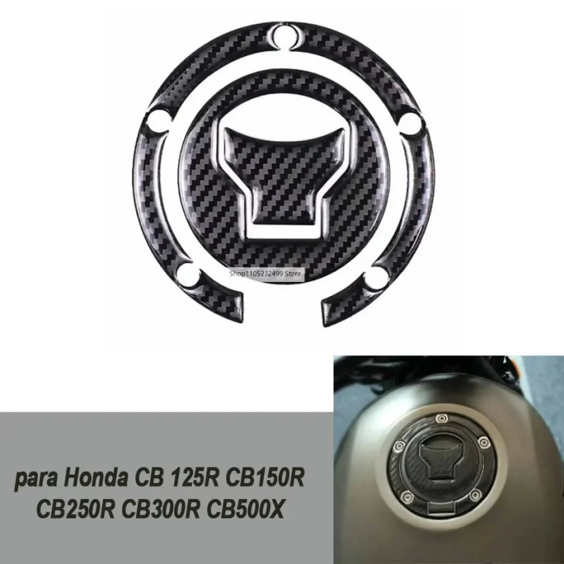 

Для Honda CB 125R CB150R CB250R CB300R CB500X CB500F наклейки на мотоцикл из углеродного волокна, детали крышки заливной горловины бензобака