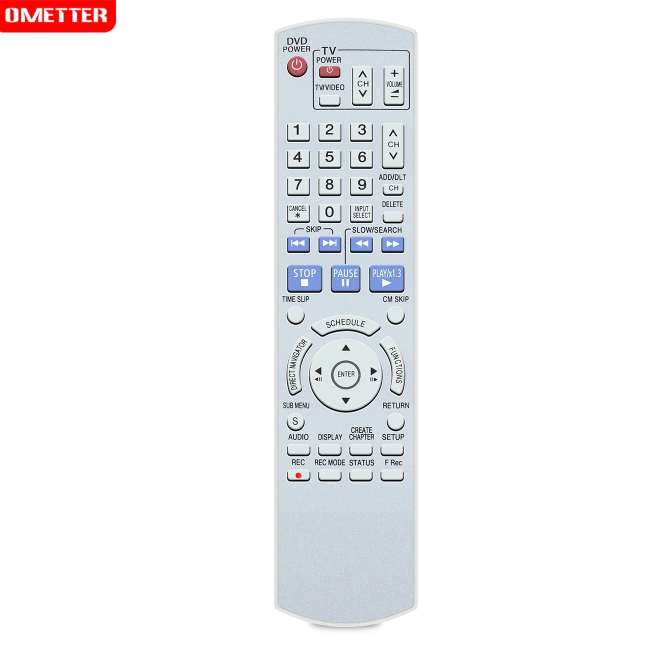 Pengendali jarak jauh baru EUR7659Y10 Recorder untuk Panasonic perekam DVD DMR-ES30V DMR-ES10 DMR-E35V DMR-ES15