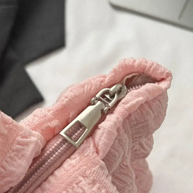 

Fashion Pleated Cloud Bags Large Capacity Canvas Armpit Bag Ruched Design Bag 20CA