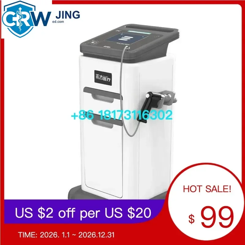 CRW Physiotherapy Rehabilitation Equipment Shock Wave Therapy Systems