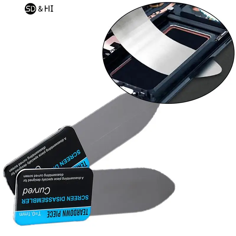 1PC Phone Opening Pry Card Tools Ultra Thin Flexible Phone Disassemble Tool Screen Opening Pry