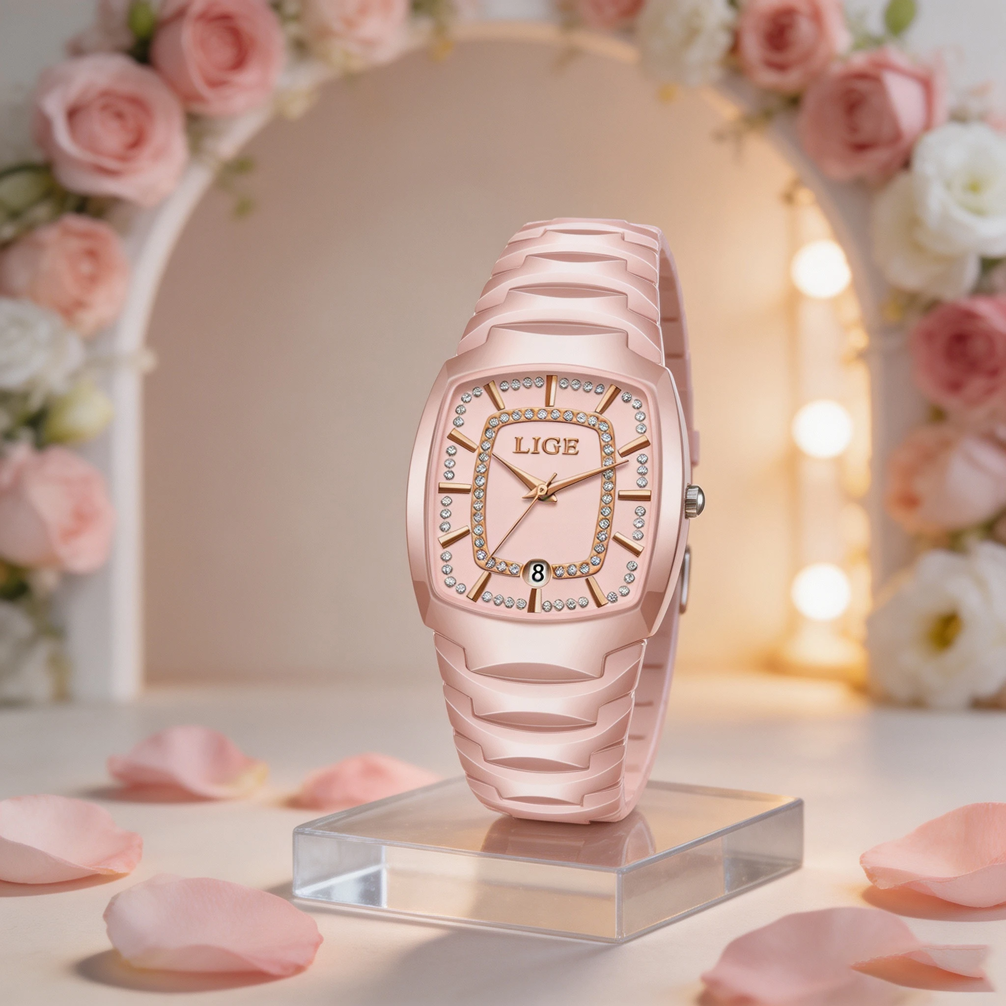 Новые женские водонепроницаемы – обзор и цена Luxury Ceramic Watch