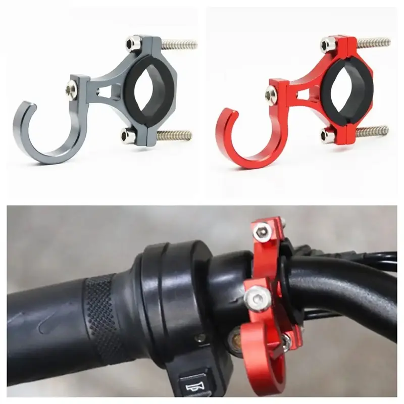 Aluminium Alloy Adjustable Motorbike Bicycle Multifunctional Hanging Hook Handlebar Seat Motorbike Helmet Hooks