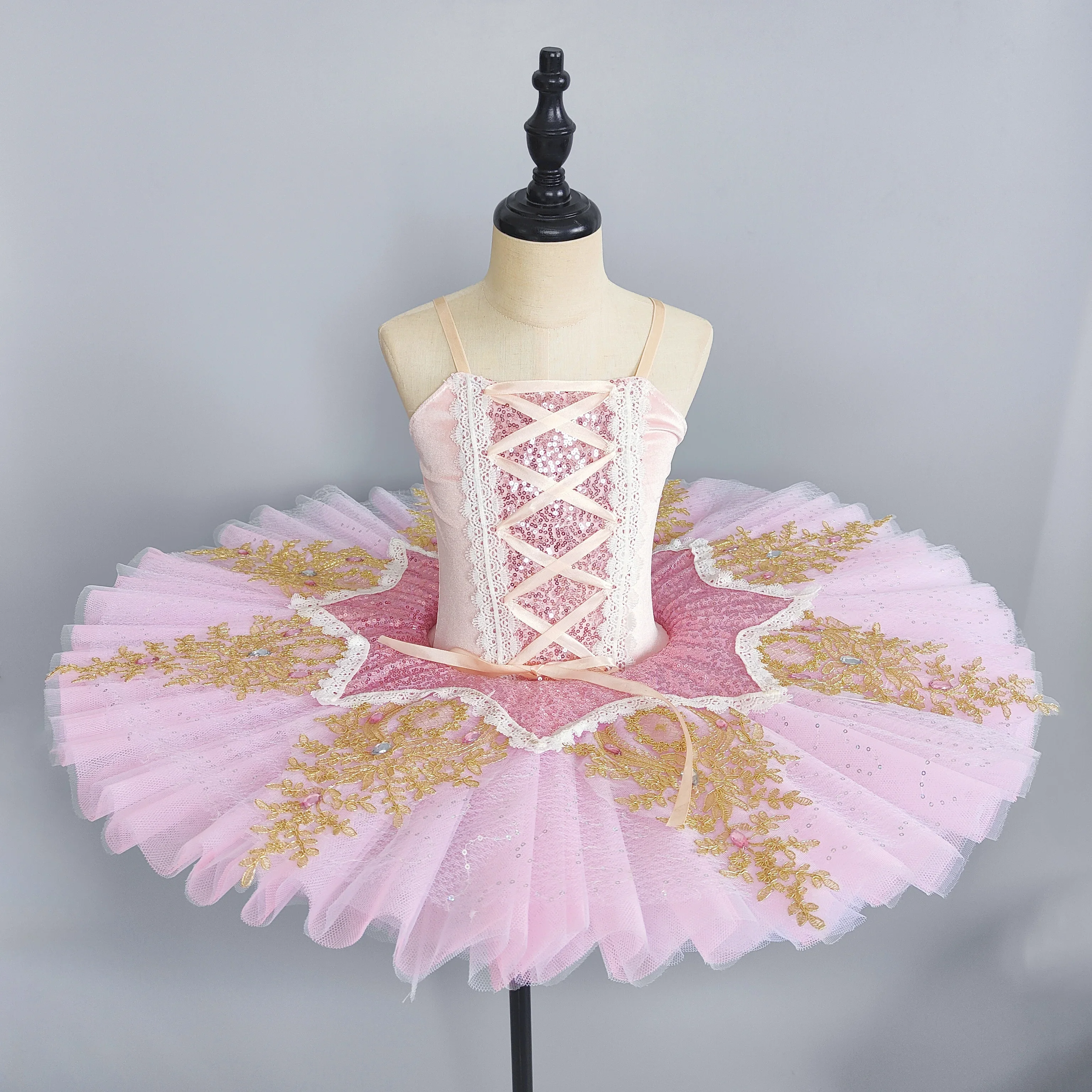 

Ballet Tutu Girls Swan Lake Ballerina Pancake Tutu Princess Party Ballet Dress Professional Loetard Ballerina Dress Dance Outfit