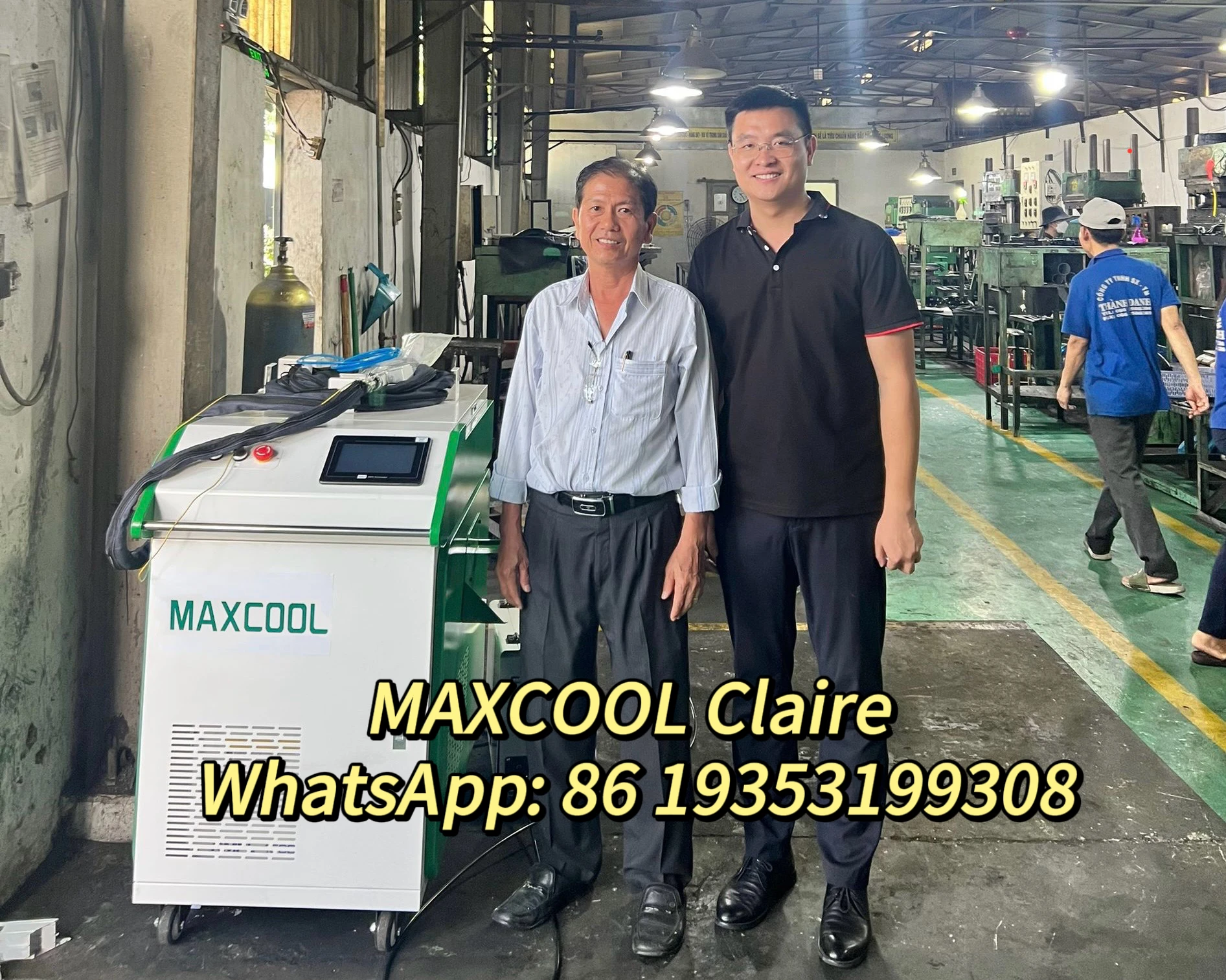 

MAXCOOL Company Factory Price Fiber Laser Cleaning Welding Cutting Machine Mini Easy Operation