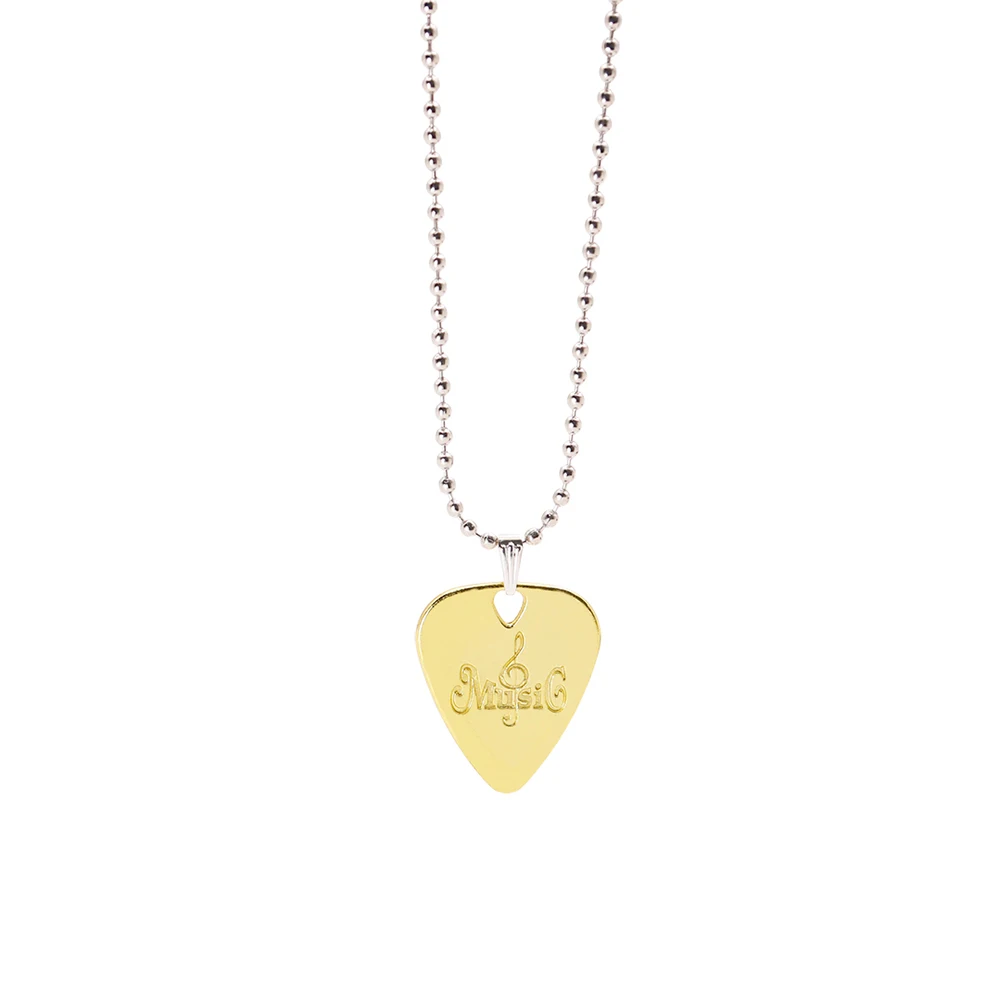 

Zinc Alloy Guitar Pick Metal Plectrum Ultra Thin Durable Ergonomic Comfortable For Guitar Ukulele Banjo Accessories Golden Chain