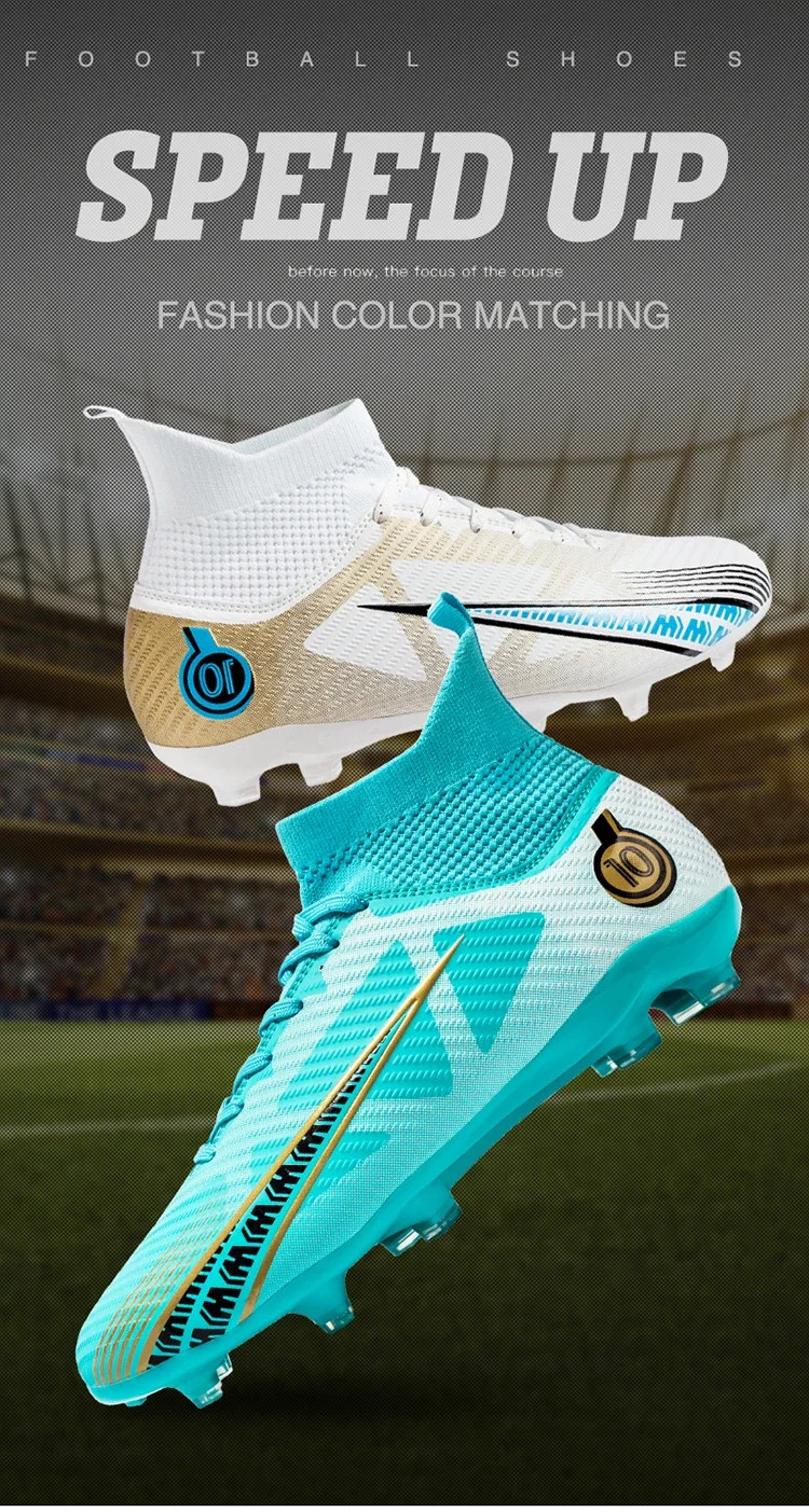 Herren Fußballschuhe Professionelle Original Widerstandsfähige Männer-Trainingsschuhe Atmungsaktive Hochwertige Fußballstiefel Rutschfeste Fußballschuhe – Detail 4
