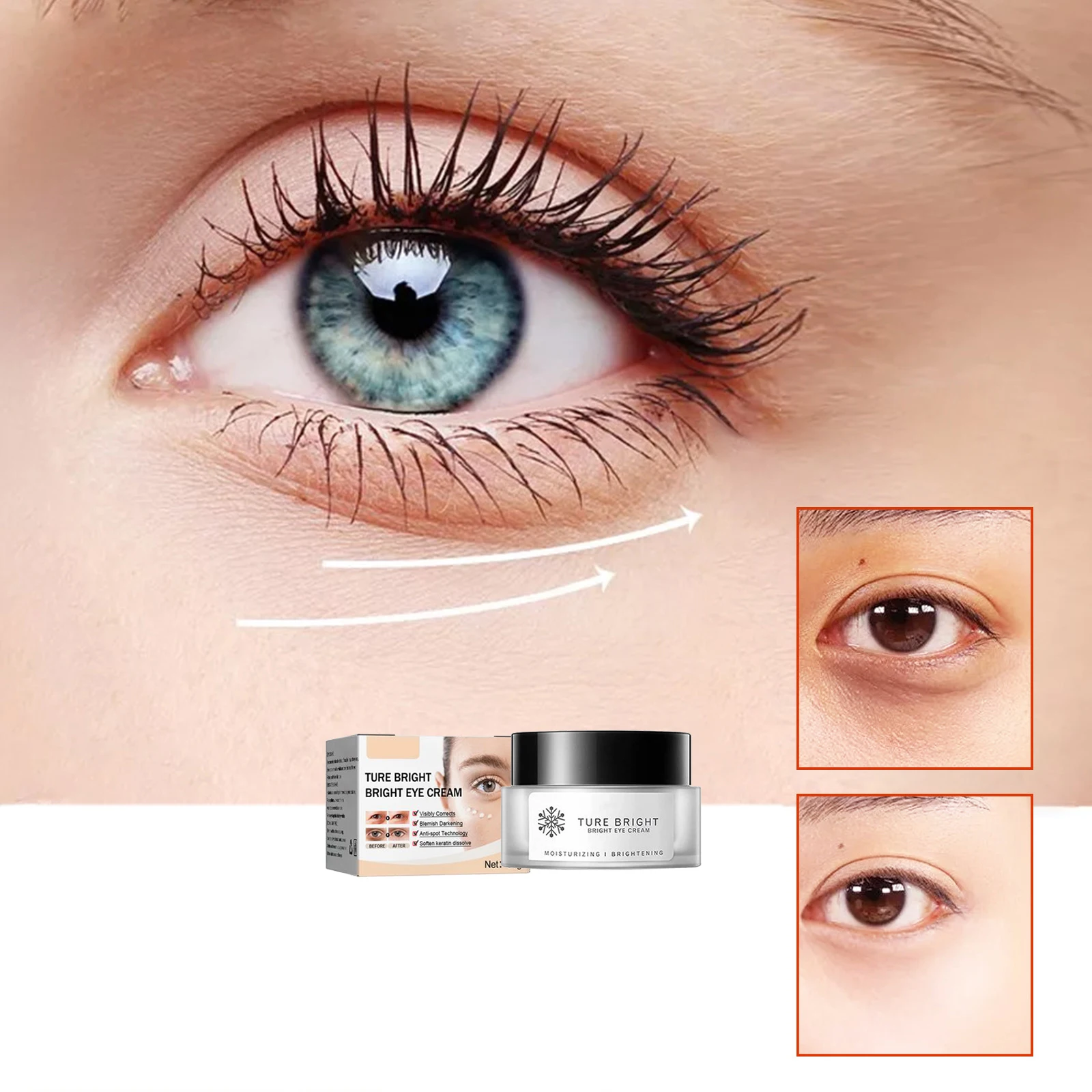 

Anti-Wrinkle Eye Cream Remove Eye Bags under the eyes Dark Circles Puffiness Lift Firm Skin Care Moisturizing tightening cream